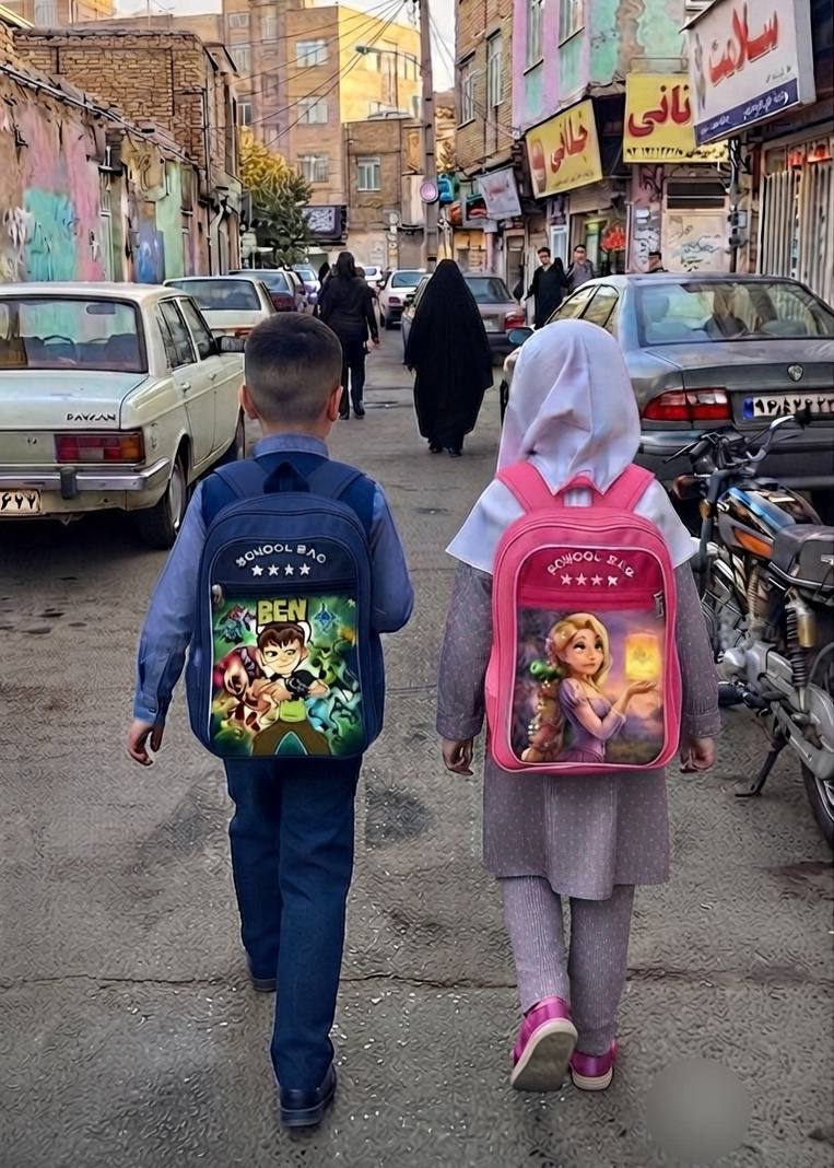 کد ۹۱۶۴ کوله دبستان ویژه خیریه
